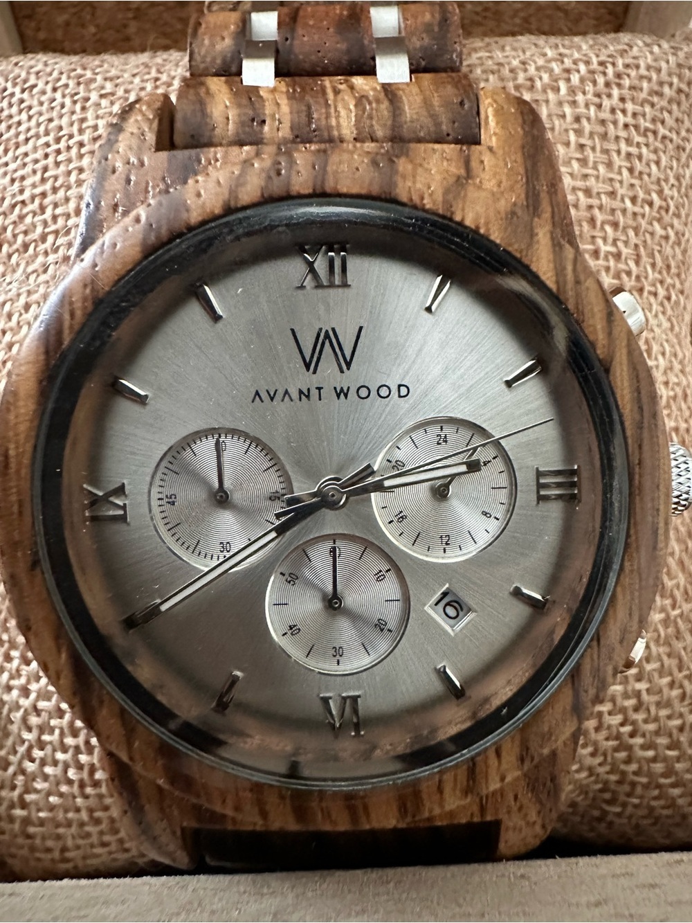 AVANTWOOD Chrono S - Orient Silver - Picture 3 of 5